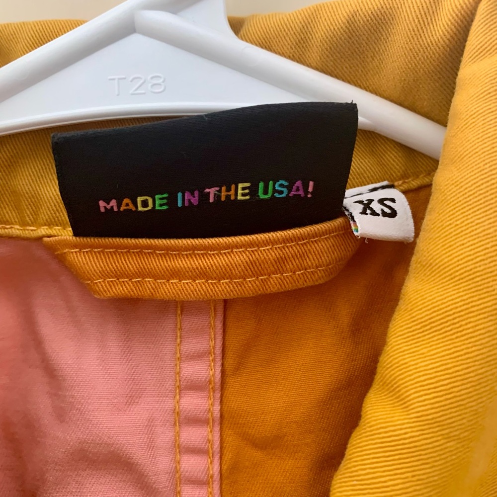 Big Bud Press Rainbow Colorblock Patchwork Jumpsu… - image 7